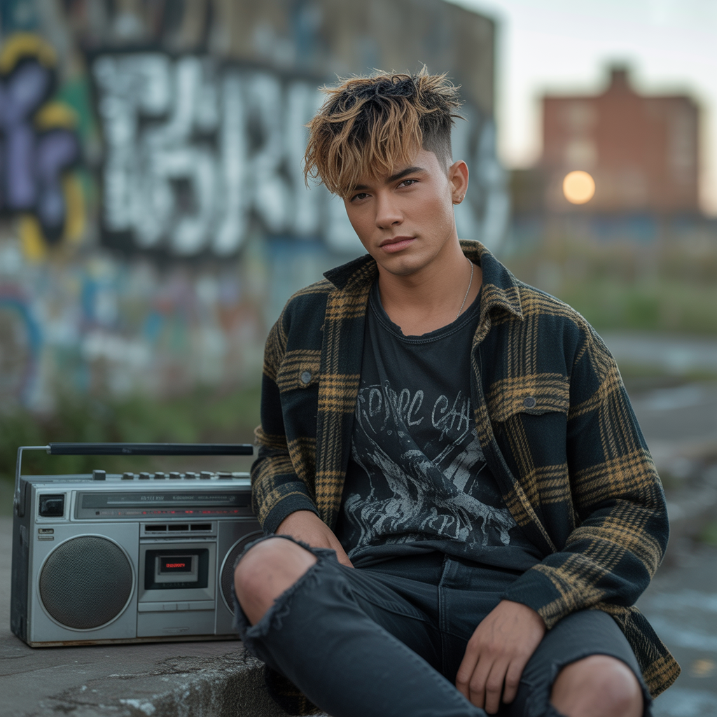 mens grunge hairstyles