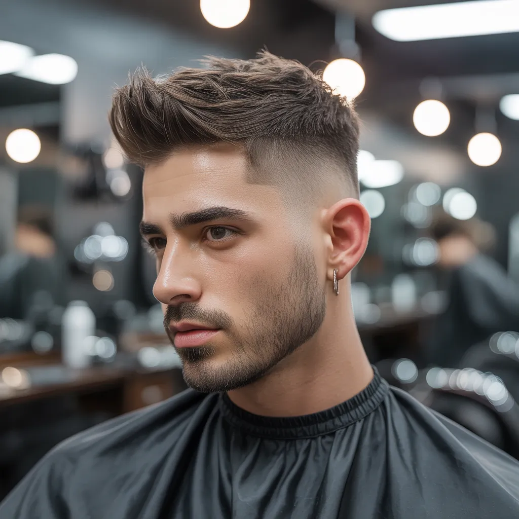 mens haircut
