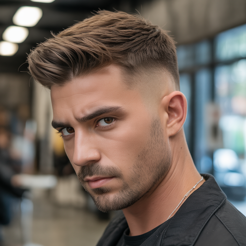 mens haircut