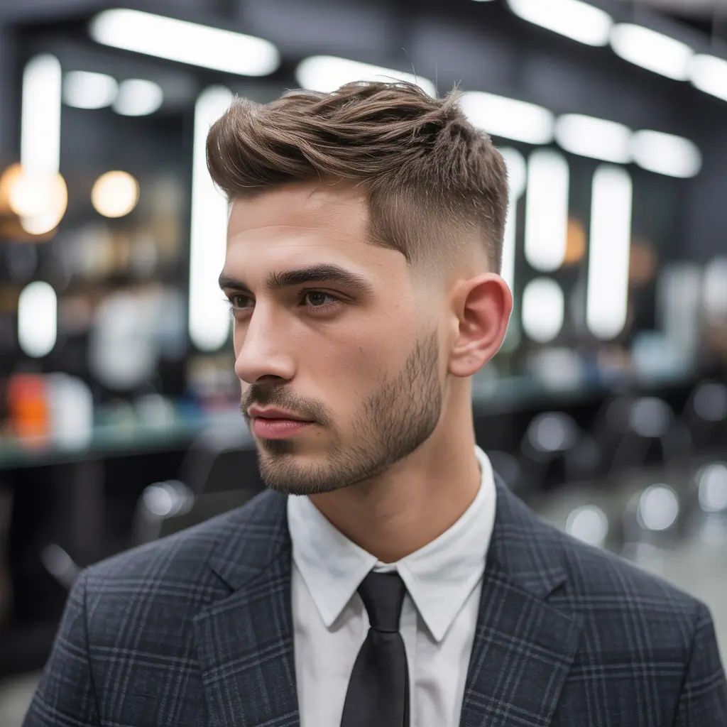 mens haircut