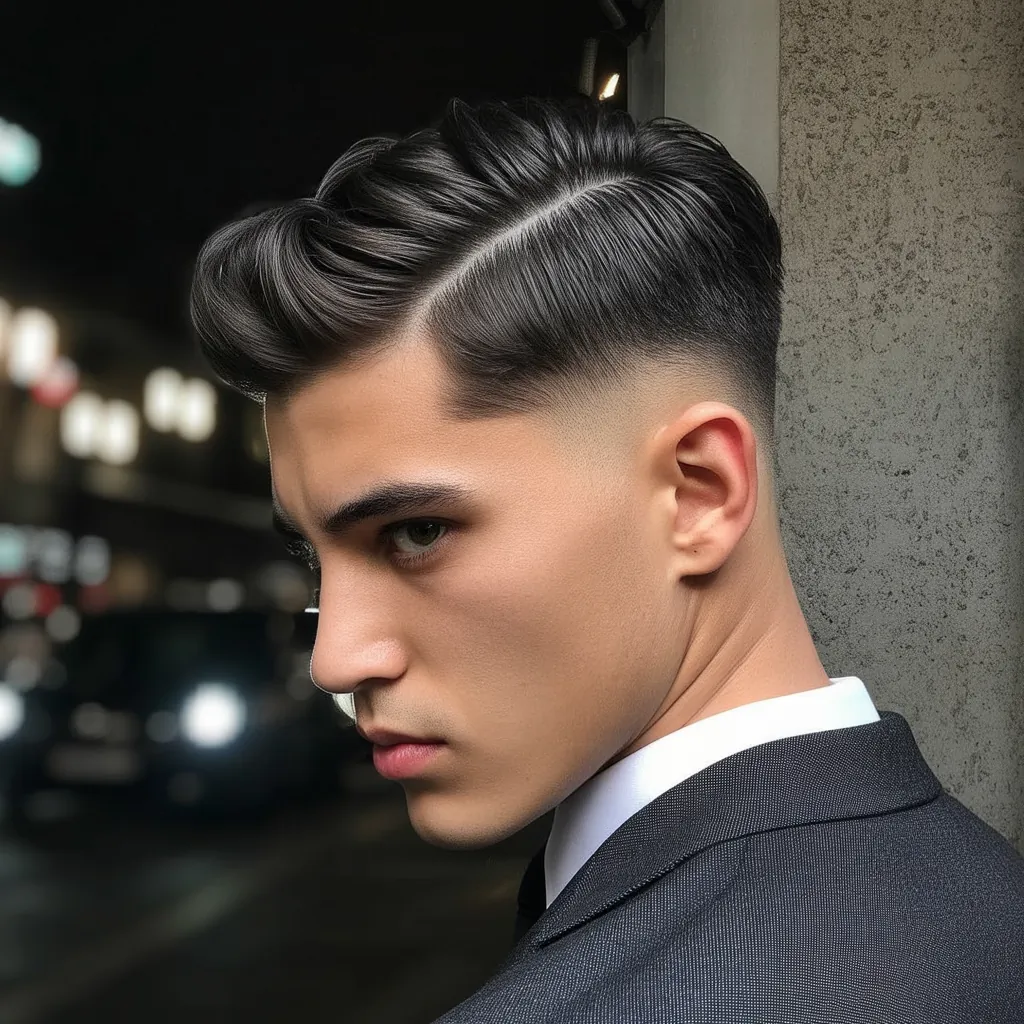 mens haircut