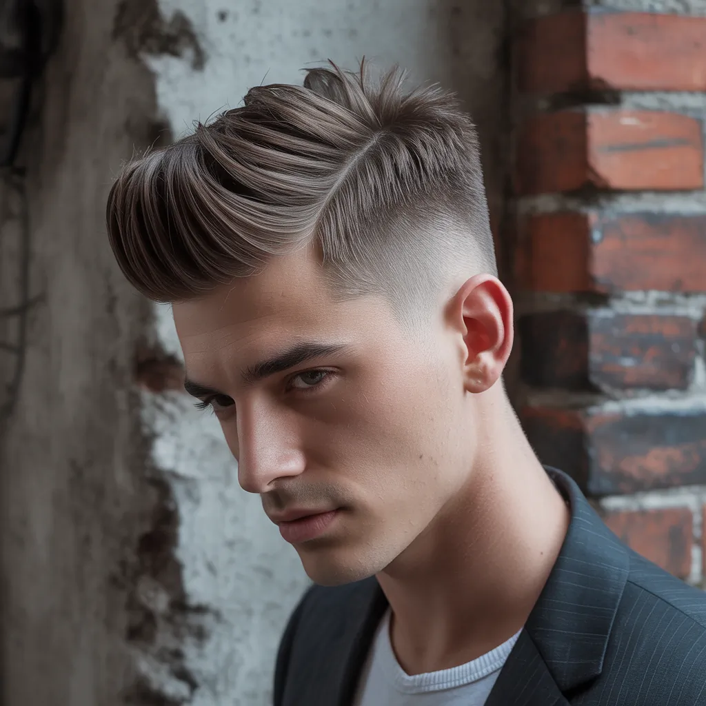 mens haircut