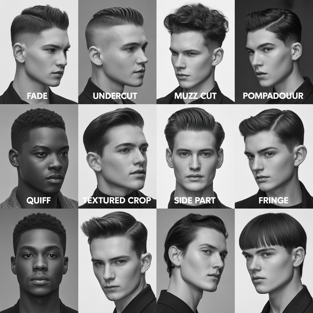 mens hairstyle list