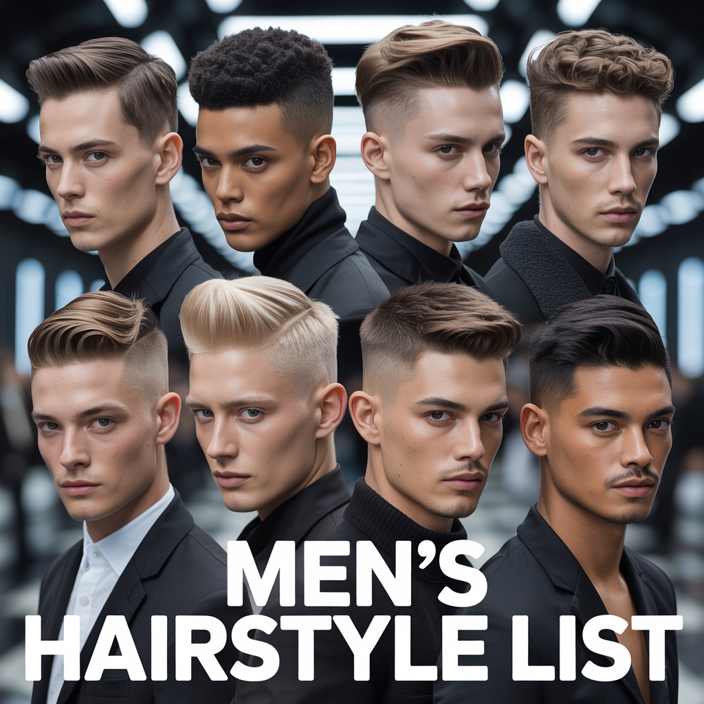 mens hairstyle list