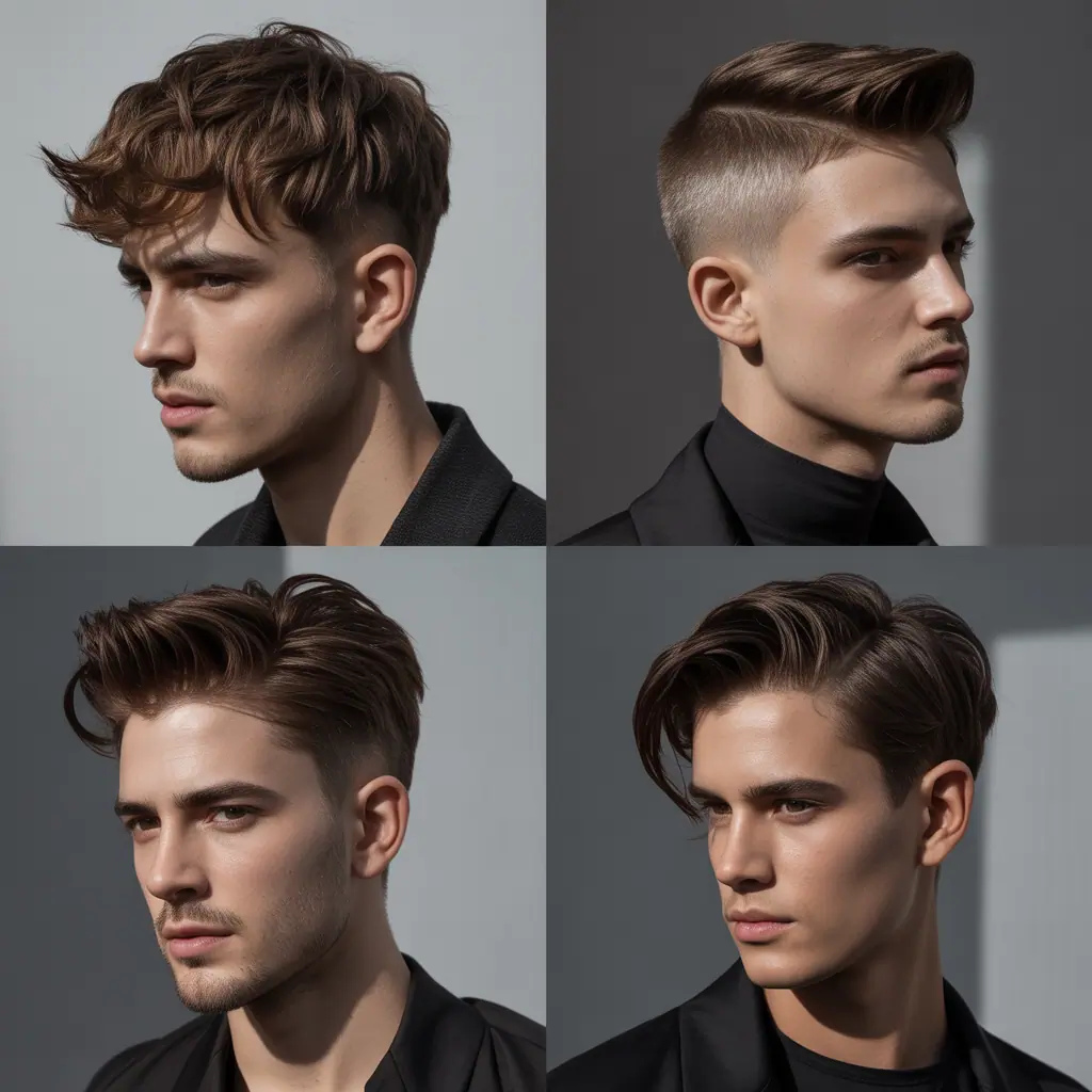 mens hairstyles for diamond shaped faces