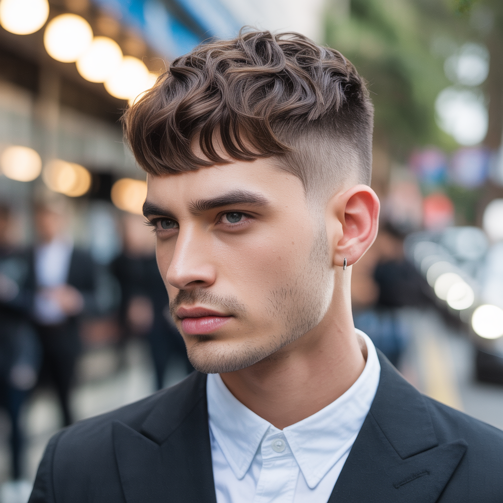 mens hairstyles for diamond shaped faces