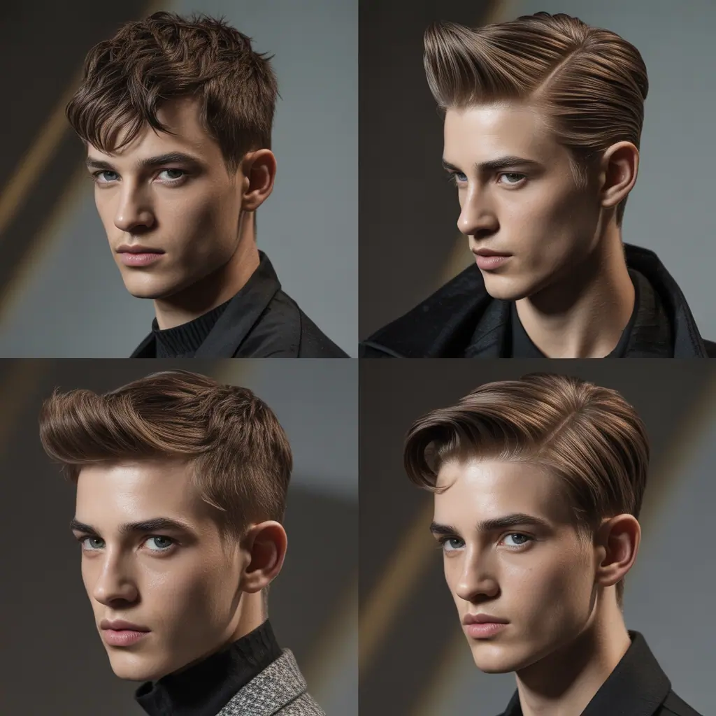 mens hairstyles for diamond shaped faces