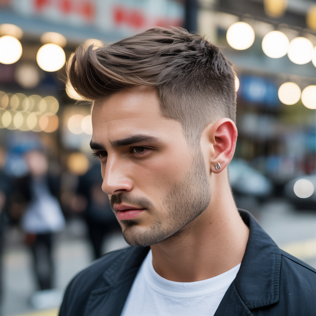 mens hairstyles for diamond shaped faces