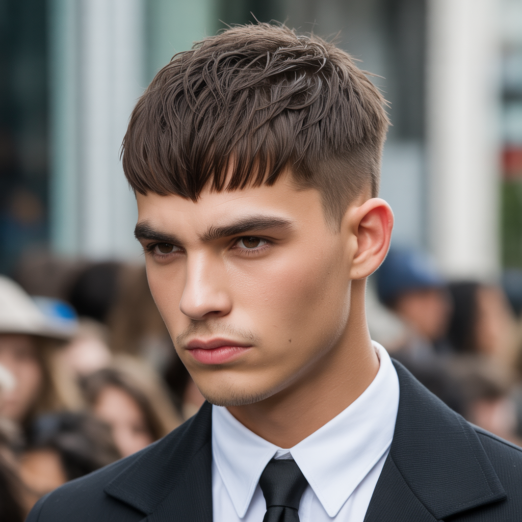 mens hairstyles for diamond shaped faces