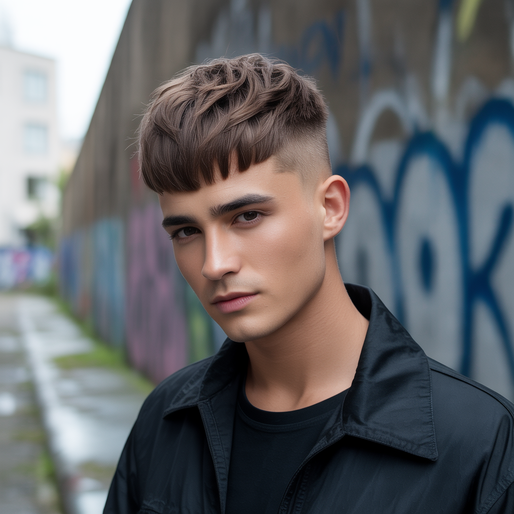 mens hairstyles for diamond shaped faces