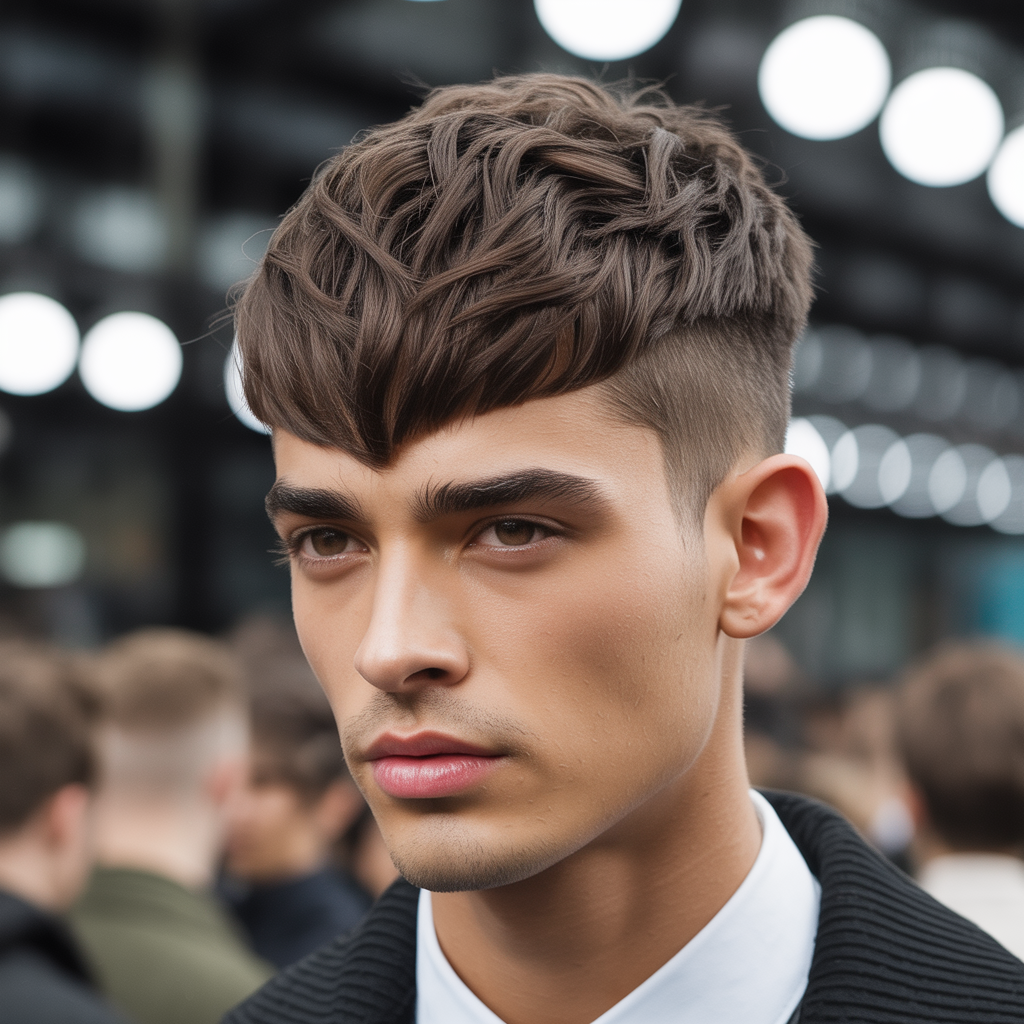mens hairstyles for diamond shaped faces