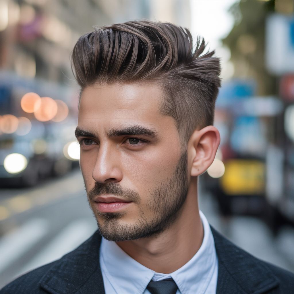 mens hairstyles for oval faces
