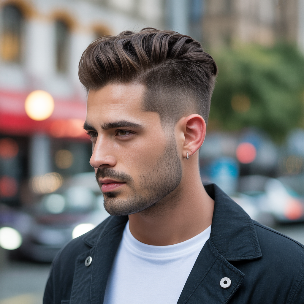 mens hairstyles for oval faces