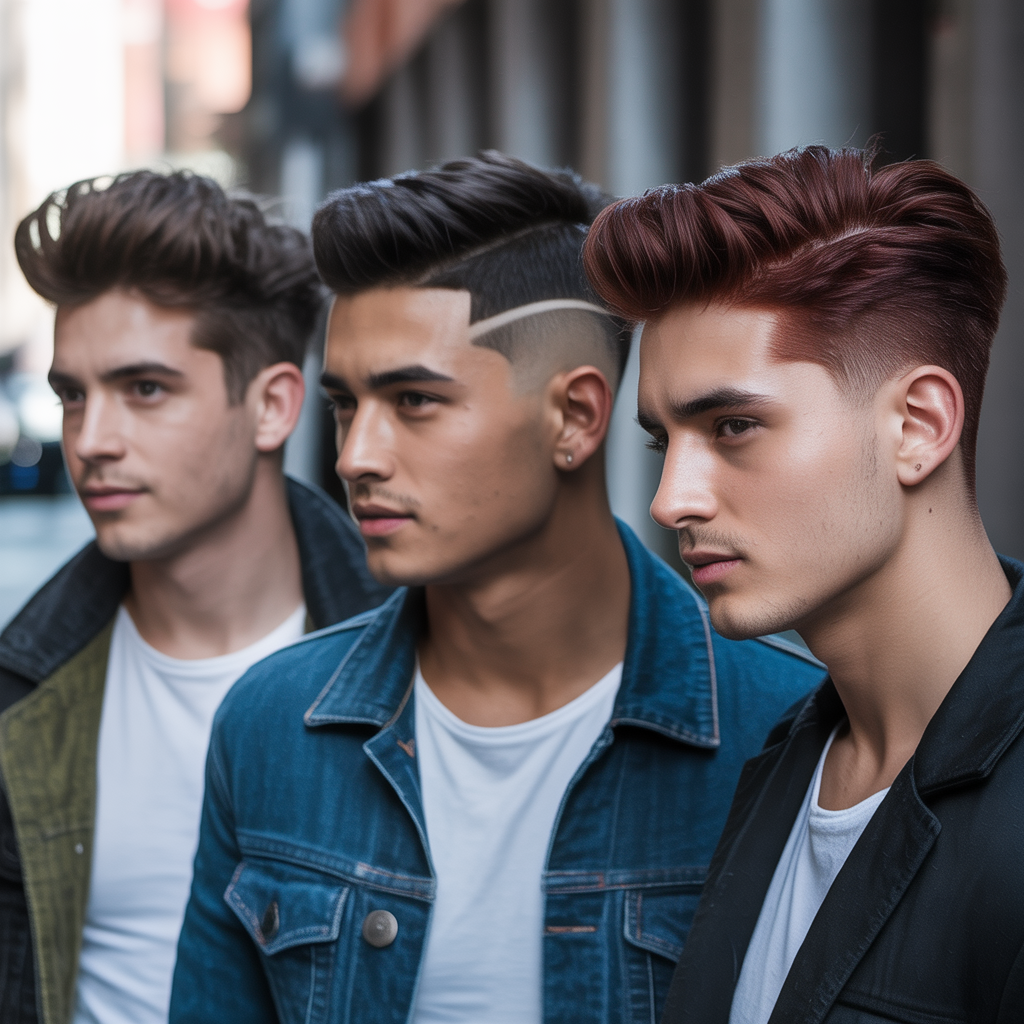 mens hairstyles for oval faces