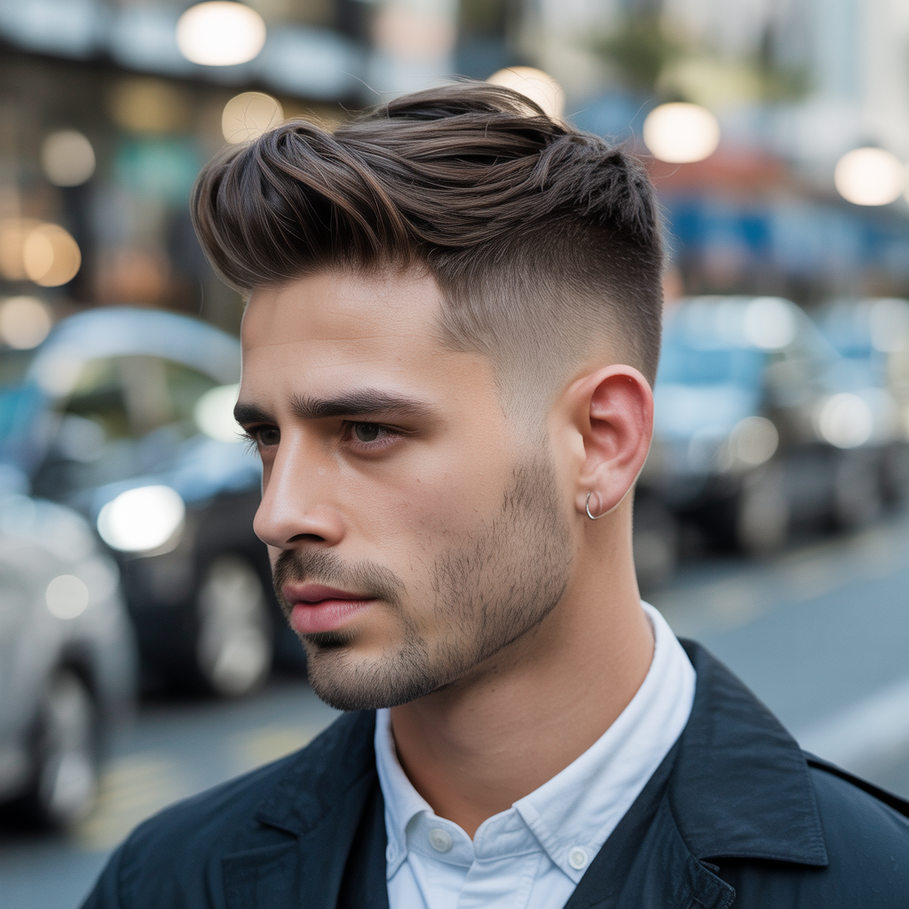 mens hairstyles for oval faces