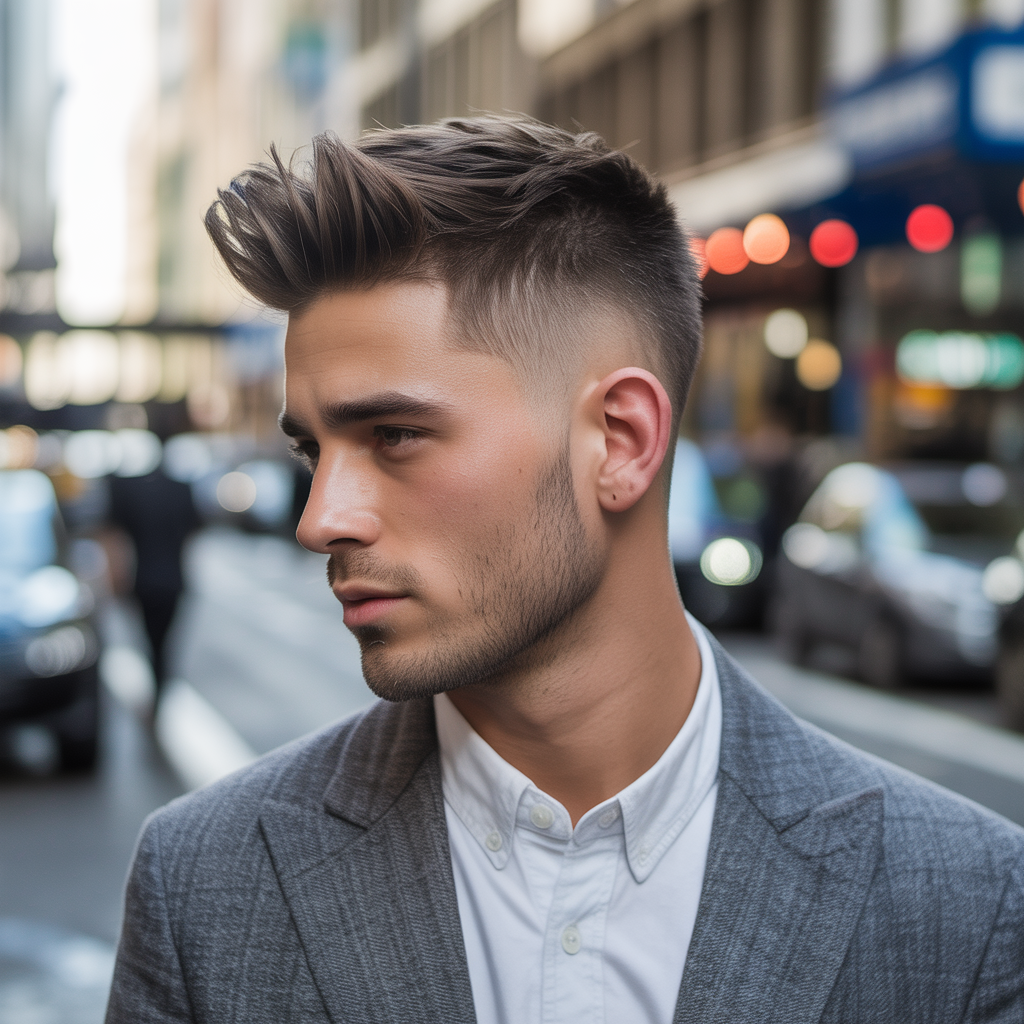 mens hairstyles for oval faces