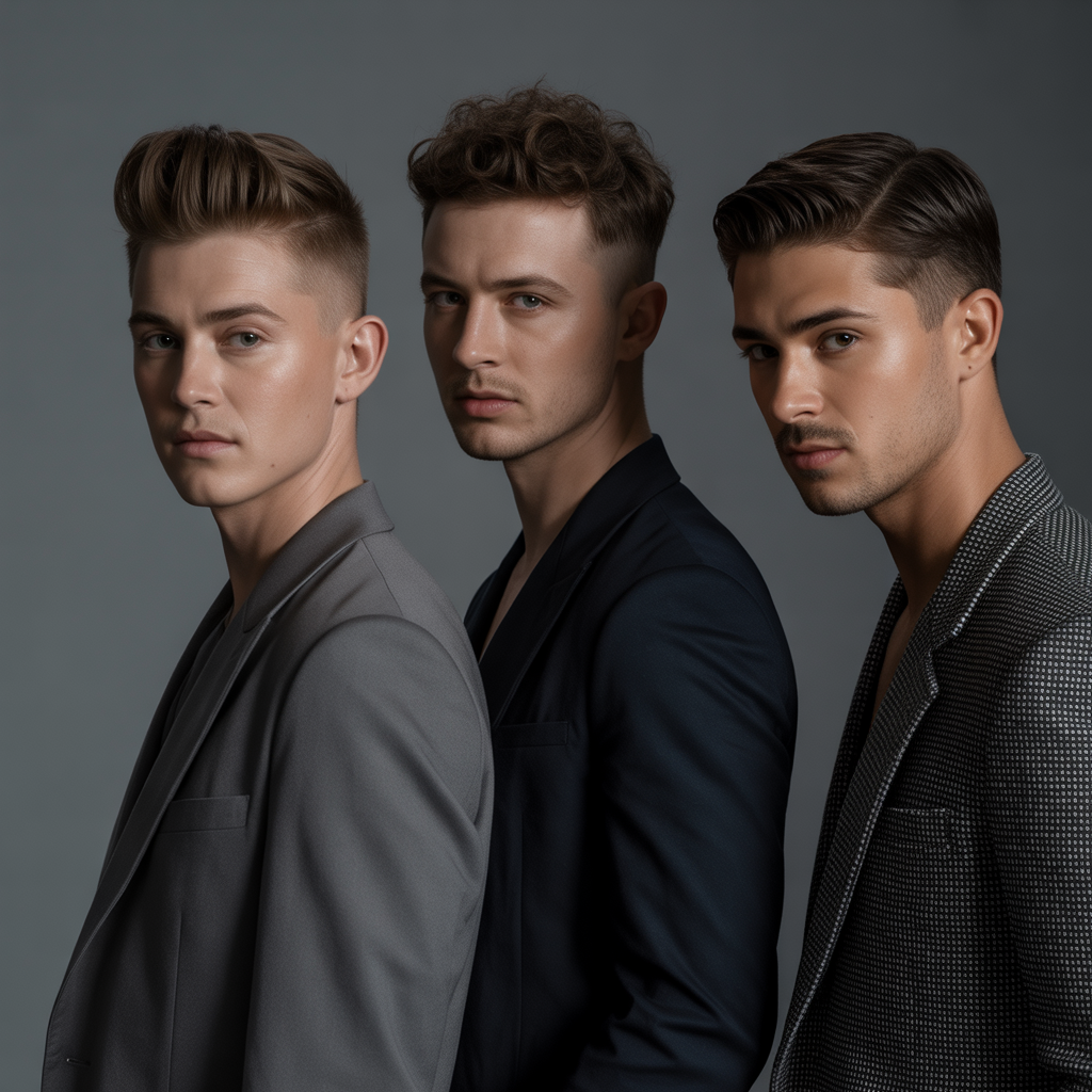 mens hairstyles for oval faces