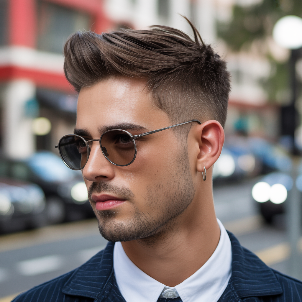 mens hairstyles for oval faces