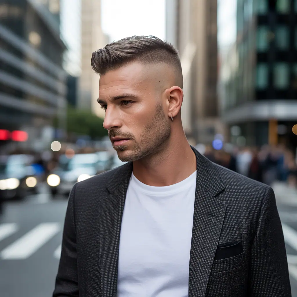 mens hairstyles for receding hairline