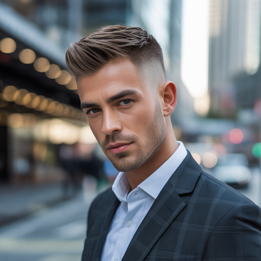 mens hairstyles for receding hairline