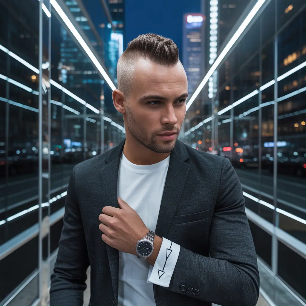 mens hairstyles for receding hairline