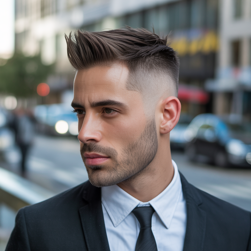 mens hairstyles for receding hairline