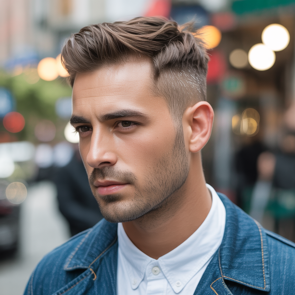 mens hairstyles for receding hairline