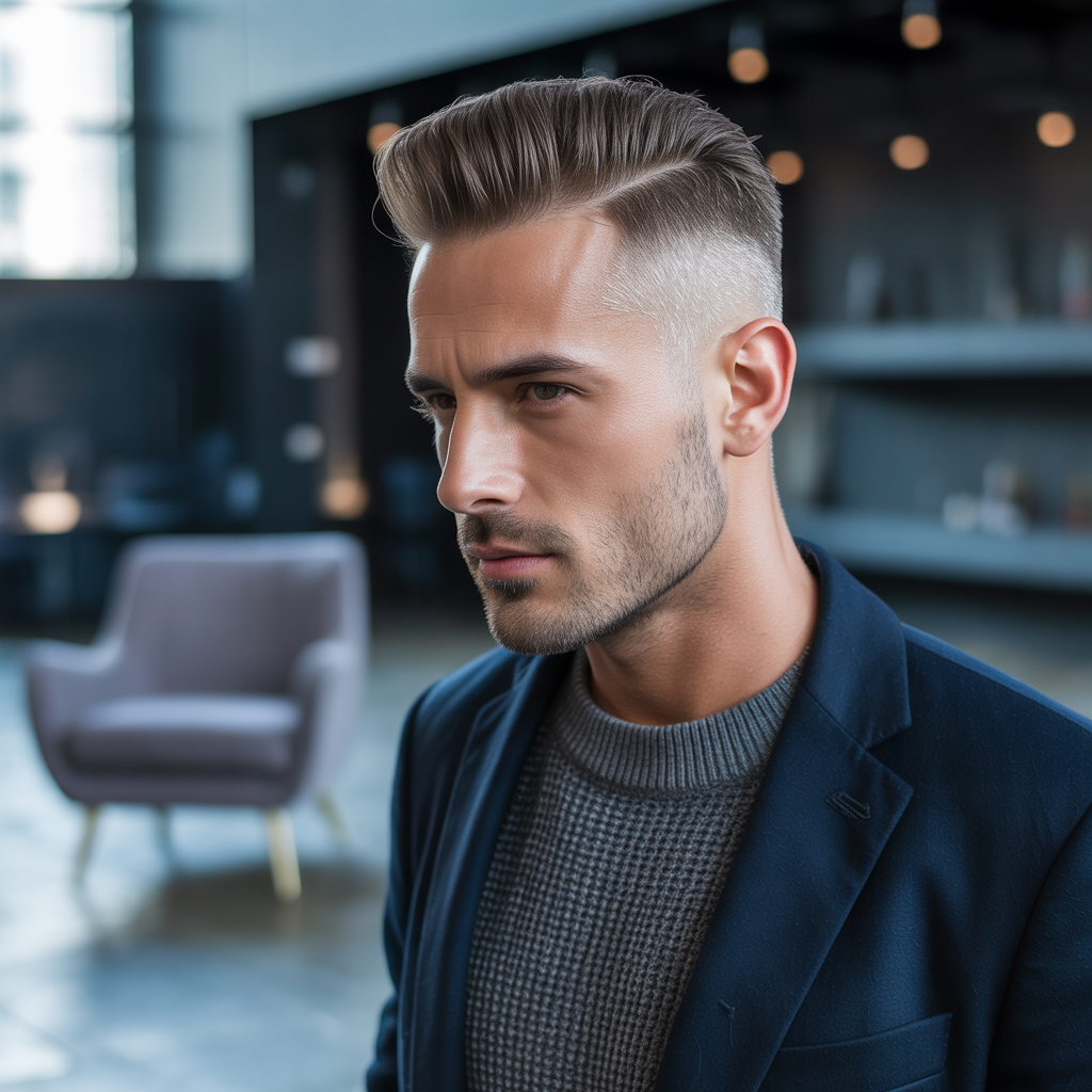 mens hairstyles for receding hairline