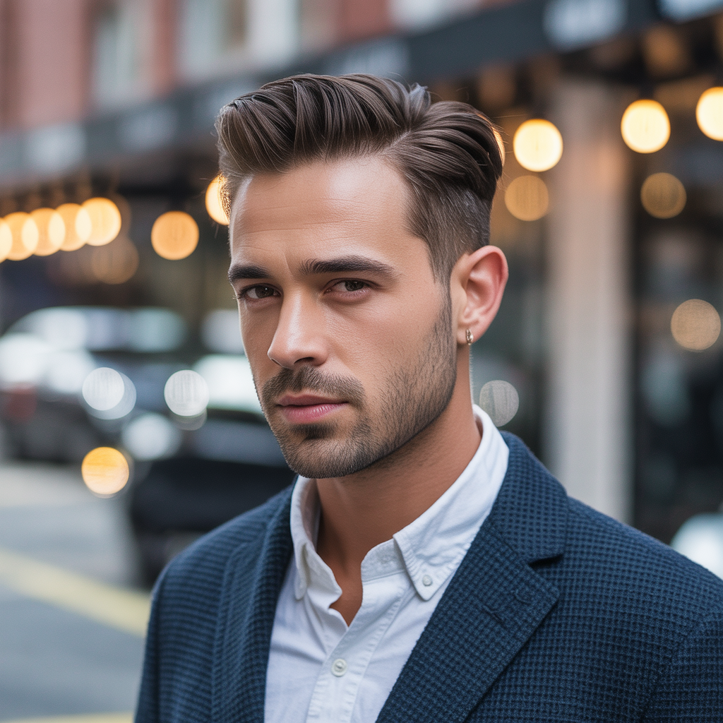 mens hairstyles for receding hairline