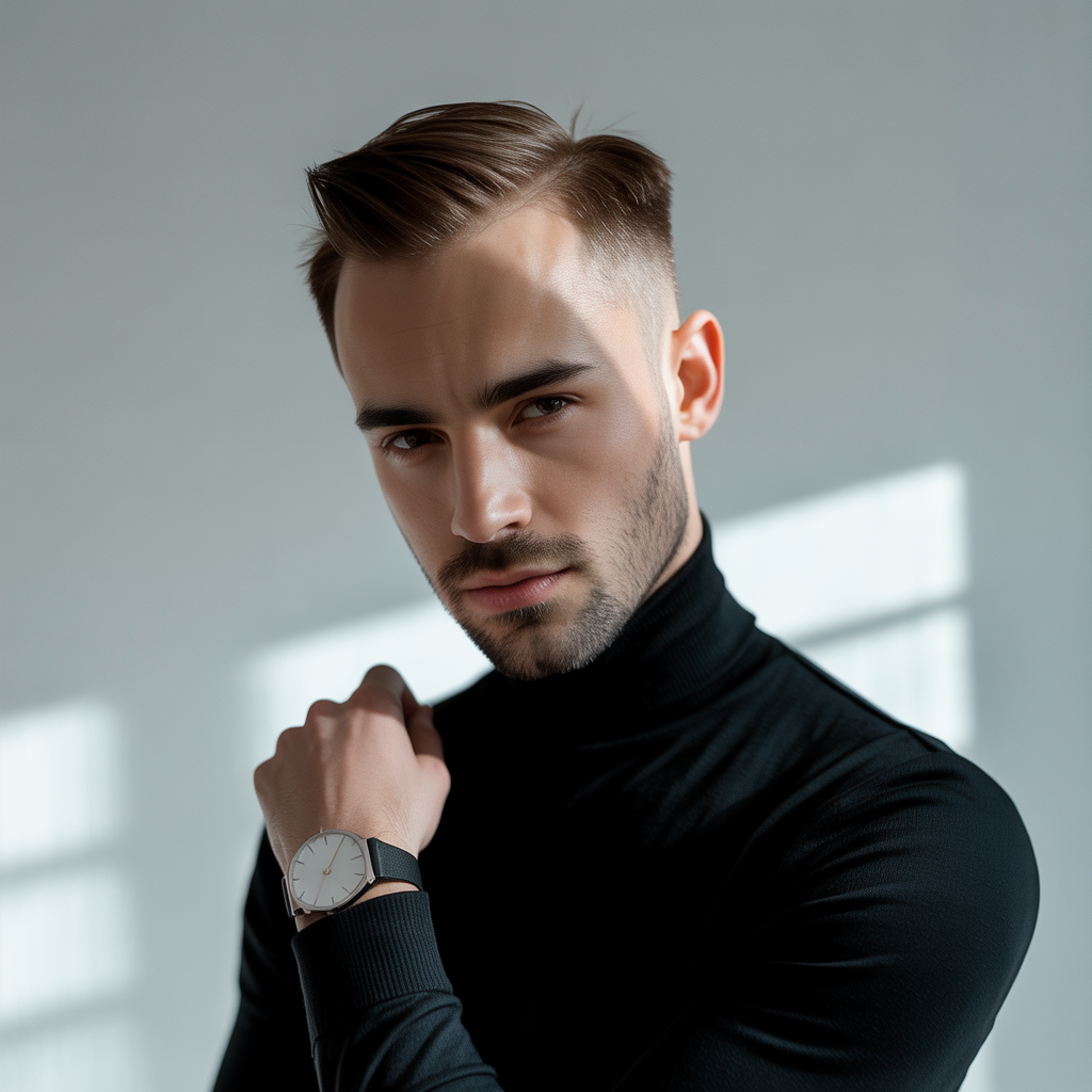 mens hairstyles for receding hairline