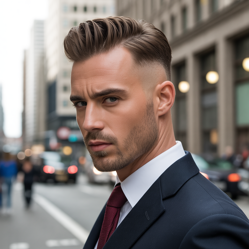 mens hairstyles for receding hairline