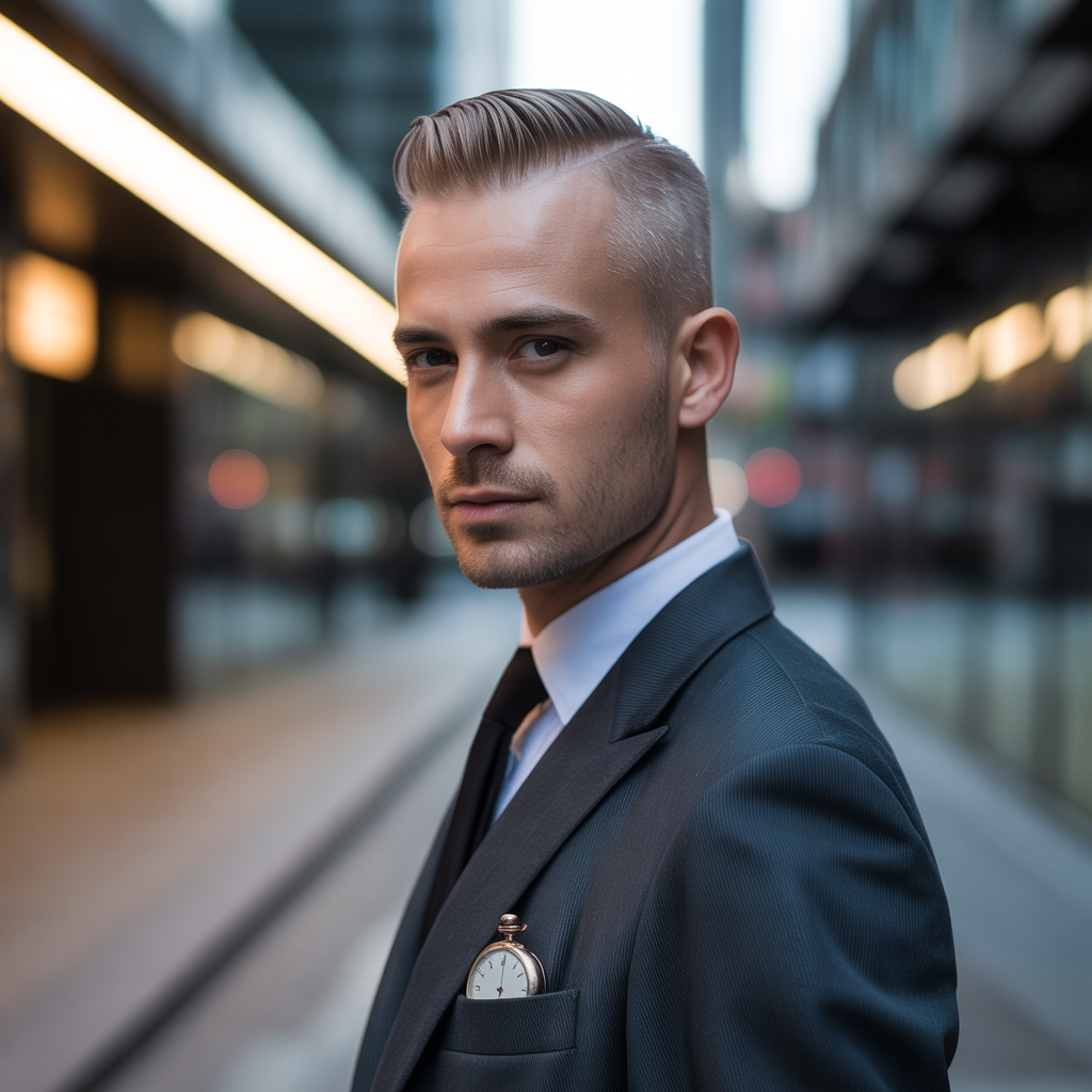 mens hairstyles for receding hairline