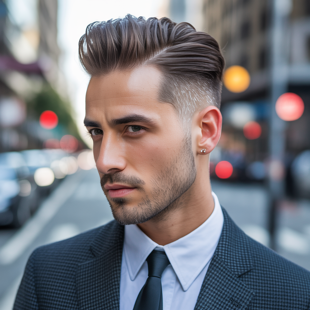 mens hairstyles for receding hairline