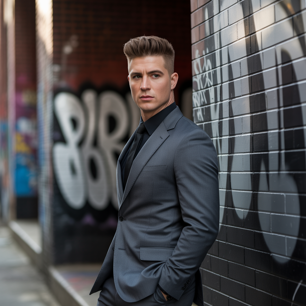 mens hairstyles for thick eyebrows