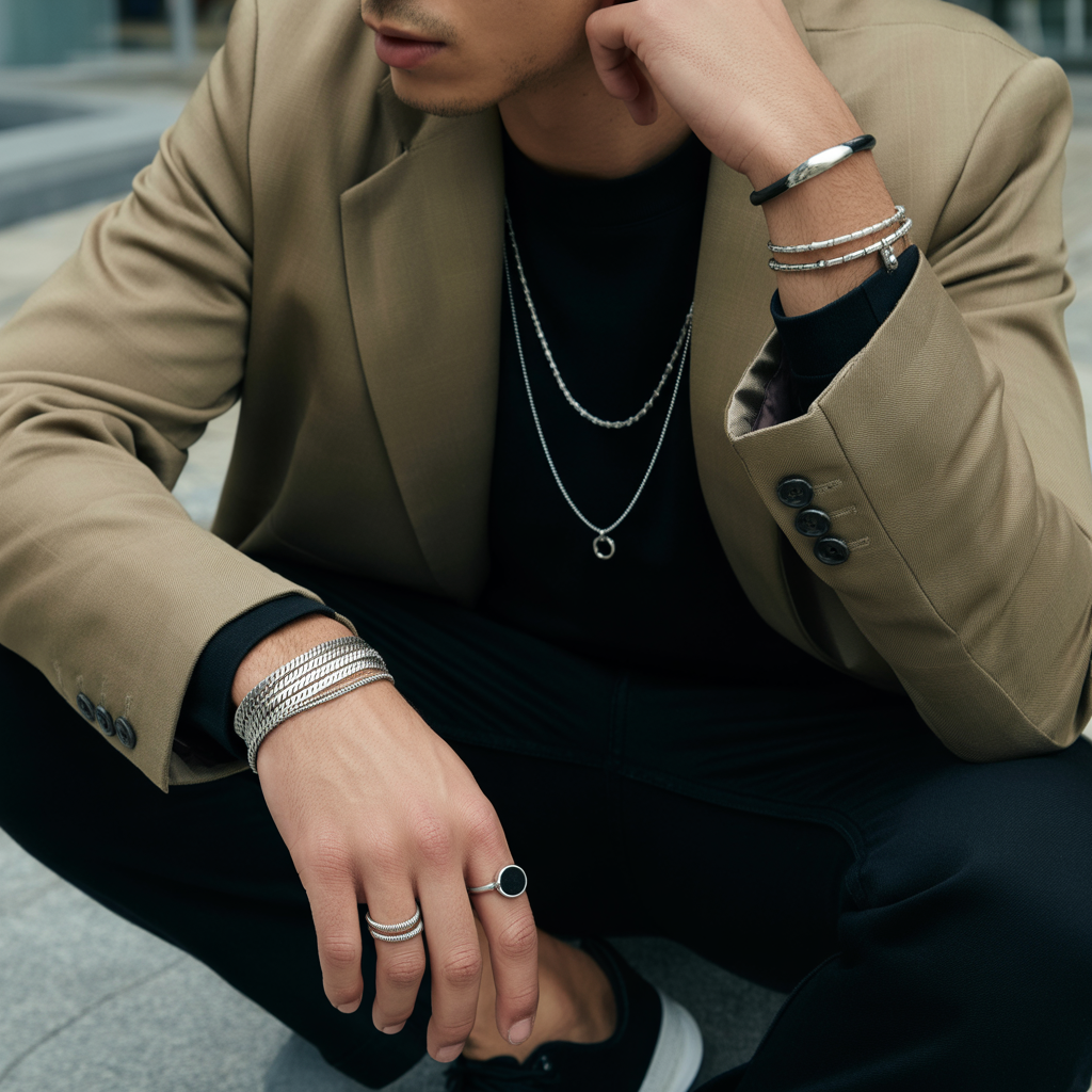 mens jewelry trends