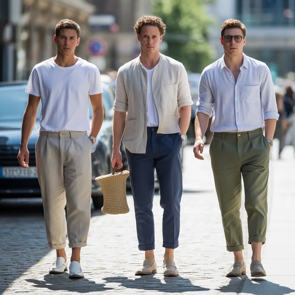 mens linen pants outfits you need this summer