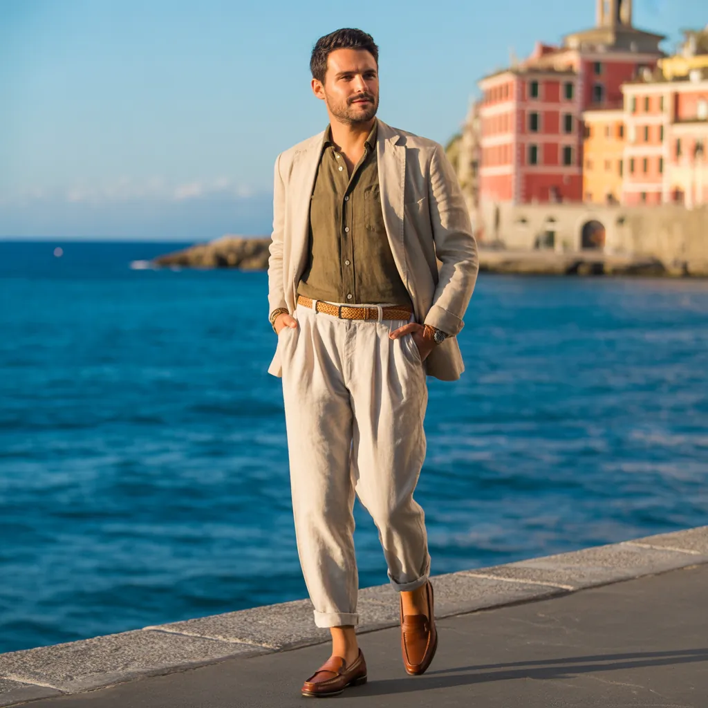 mens linen pants outfits you need this summer