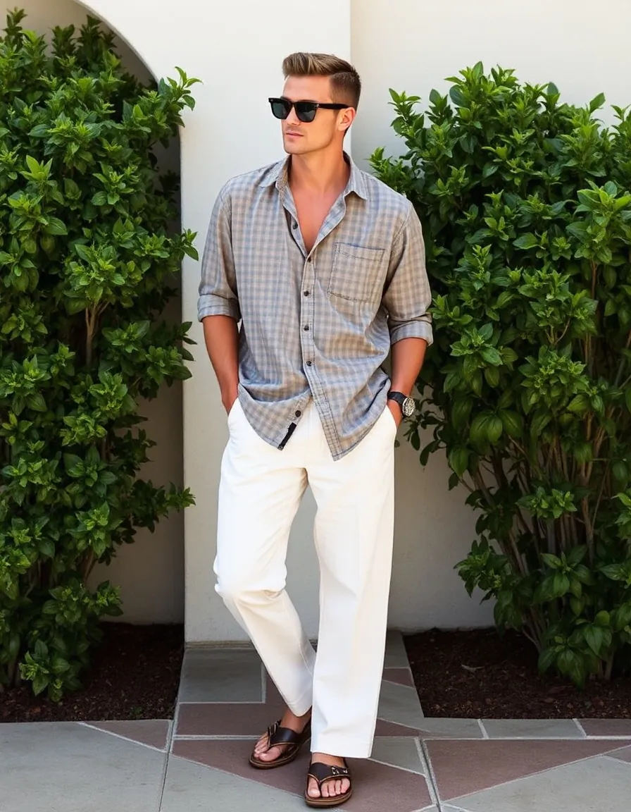 mens linen pants outfits you need this summer