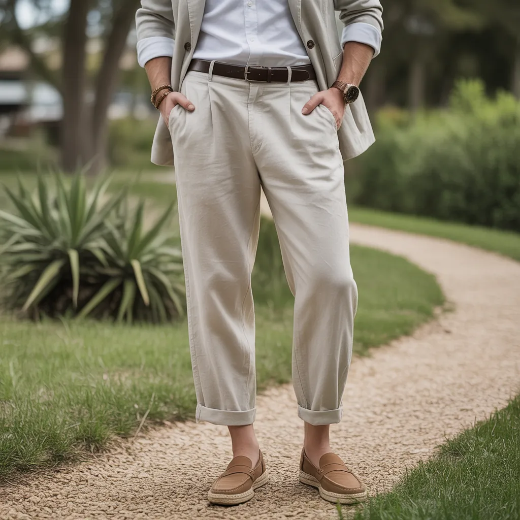 mens linen pants outfits you need this summer