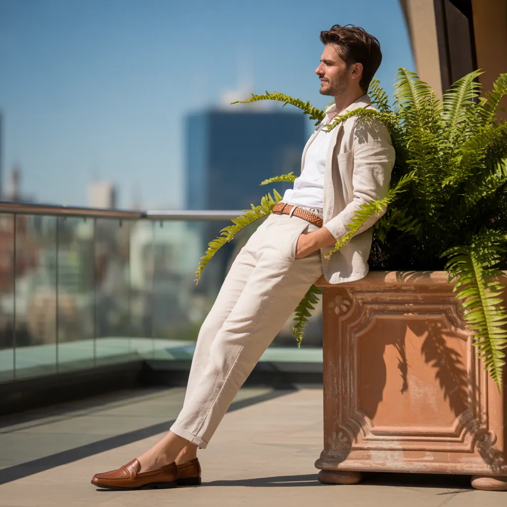 mens linen pants outfits you need this summer