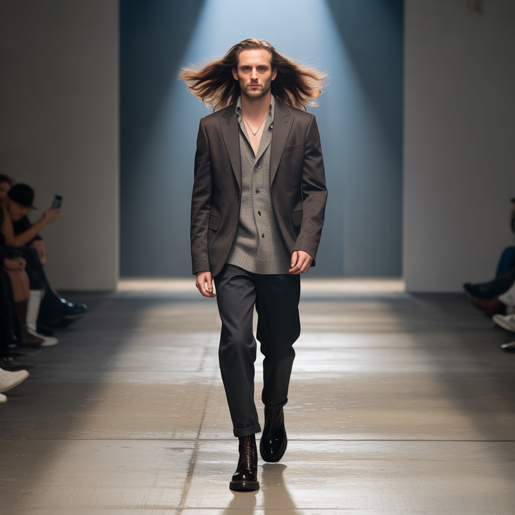 mens long hair