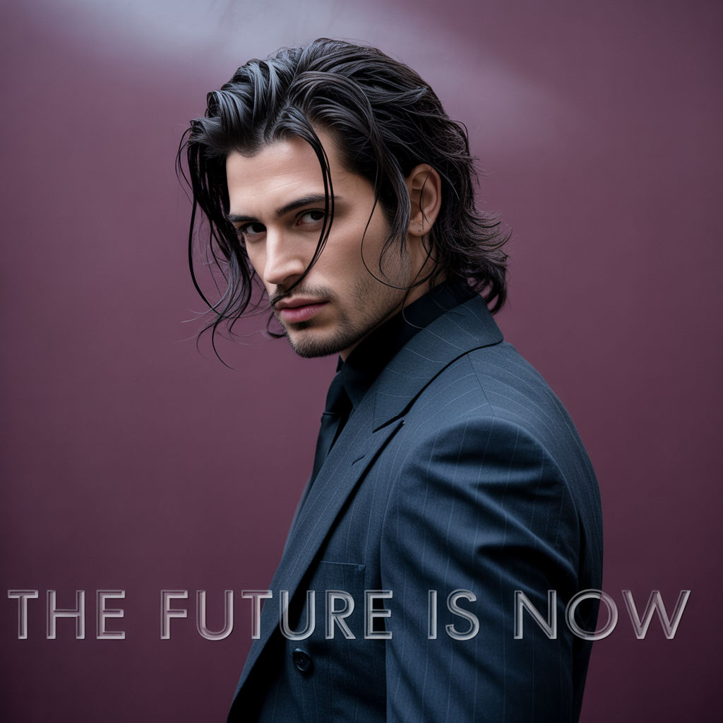 mens long hair