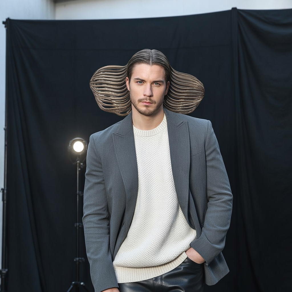 mens long hair