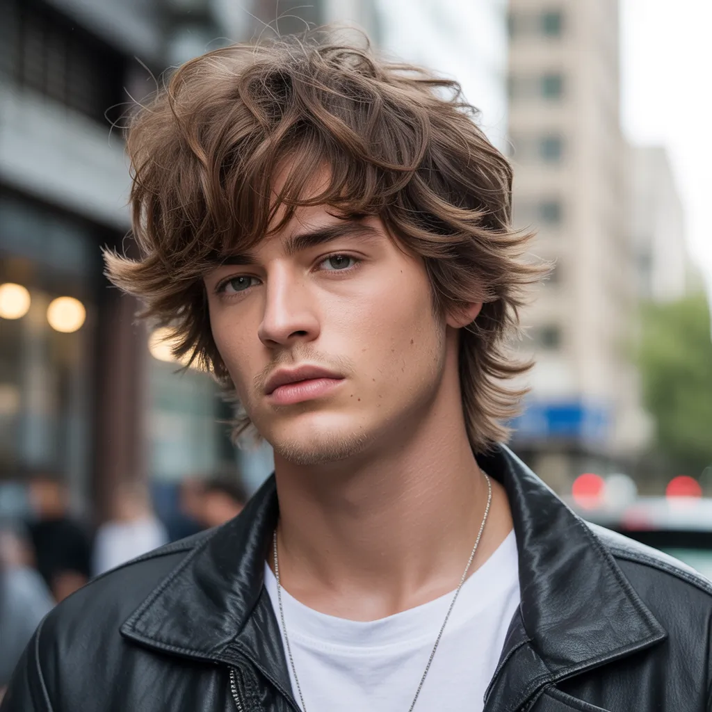 mens messy hairstyles