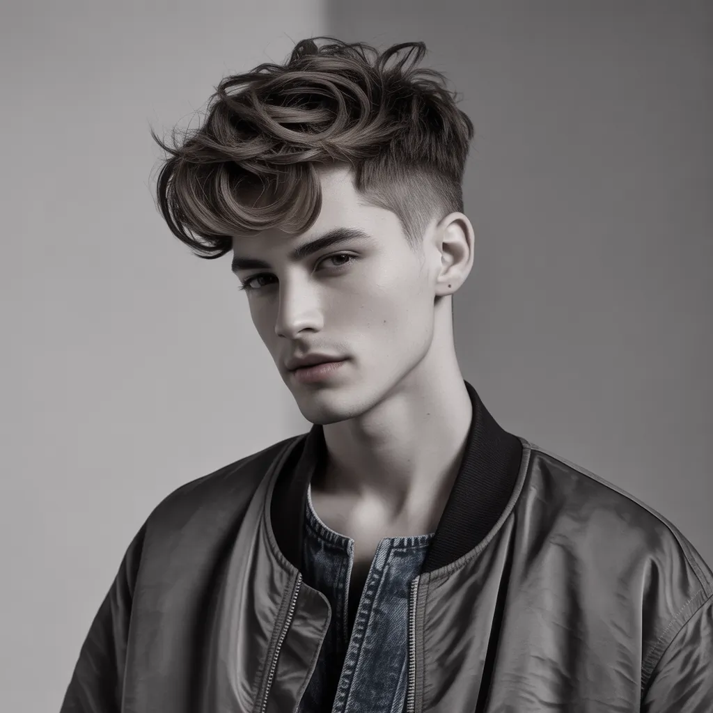 mens messy hairstyles