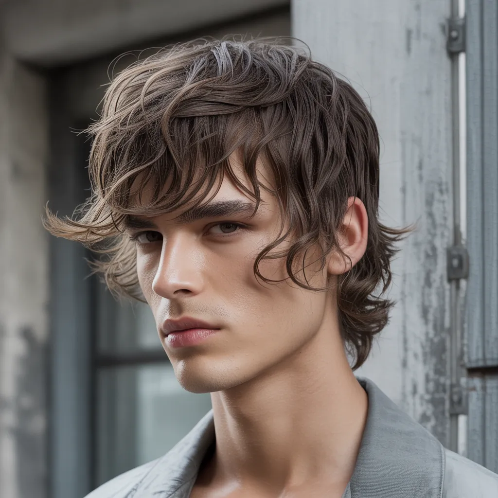 mens messy hairstyles