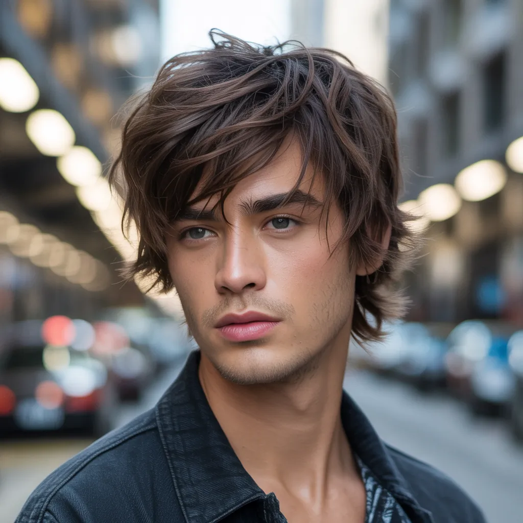 mens messy hairstyles