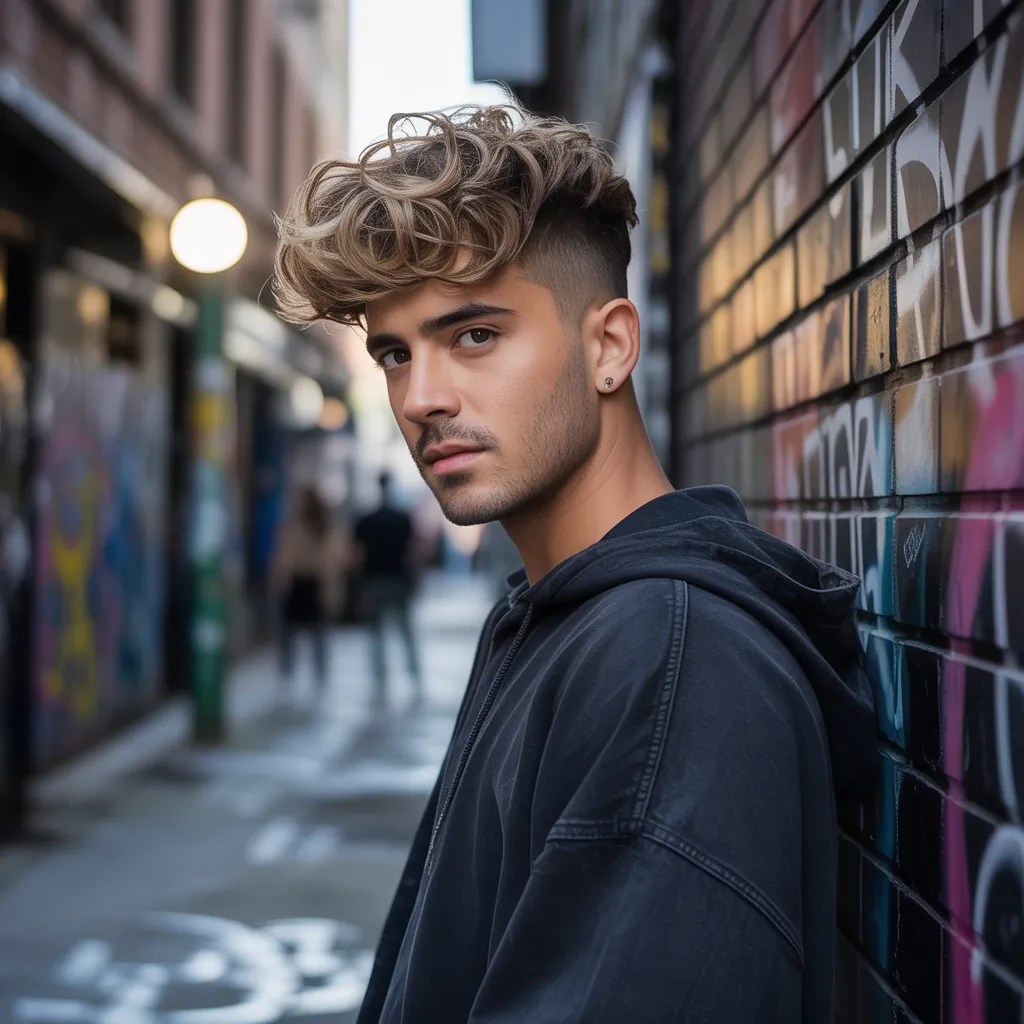 mens messy hairstyles