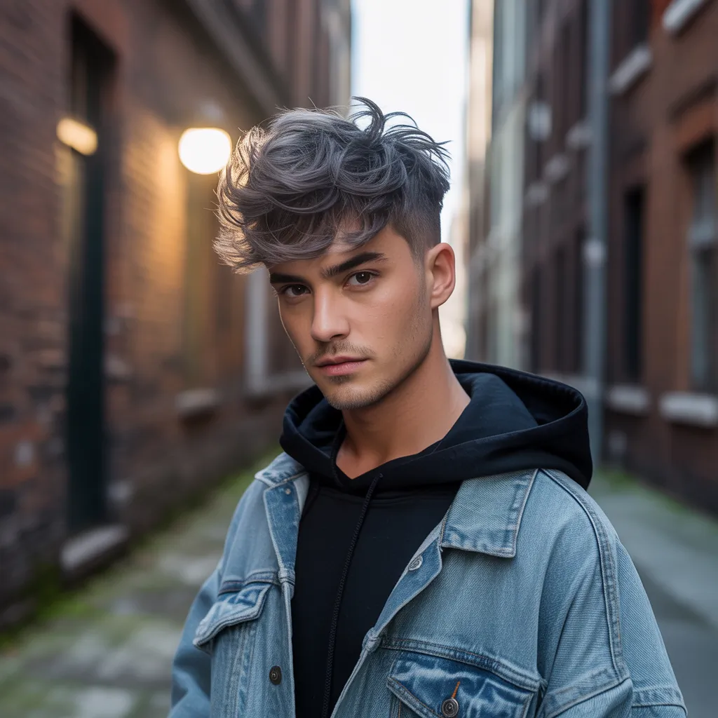 mens messy hairstyles
