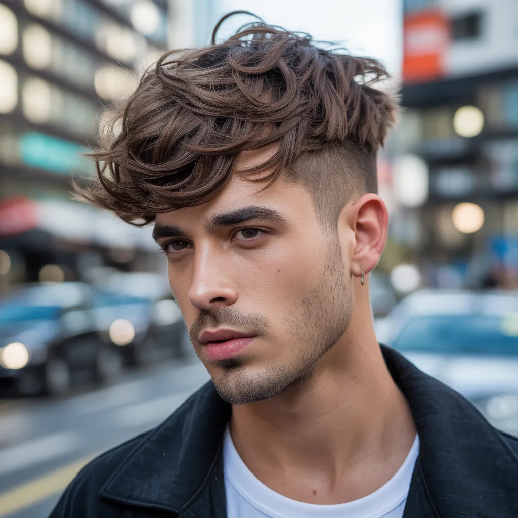 mens messy hairstyles